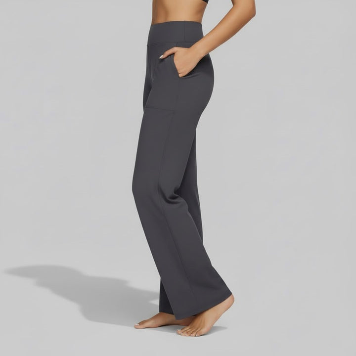 Genevieve | Women's Stretch Trousers, Comfortable Everyday Trousers | Bella Blue
