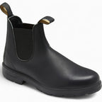 George | Men's Chelsea Leather Slip-On Ankle Boots, Classic Slip-On Boots | Bella Blue
