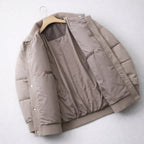 Gerd | Men's Quilted Jacket with Modern Design, City Jacket for Every Day | Bella Blue | Black
