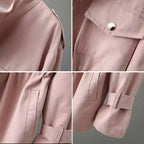 Gillian | Women's Durable Rain Coat, Practical Autumn Coat | Bella Blue