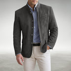 Godfrey | Men's Button-Front Cardigan, Relaxed Fit Knit Cardigan | Bella Blue