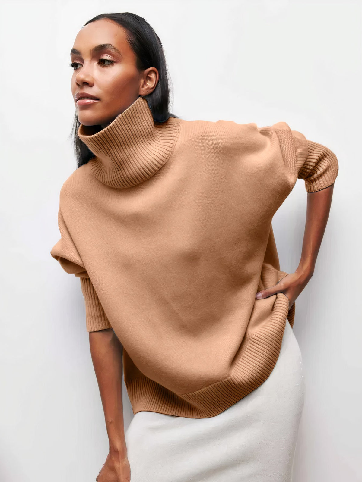 Grace | Women's Comfortable Knit Jumper, Warm Winter Jumper | Bella Blue