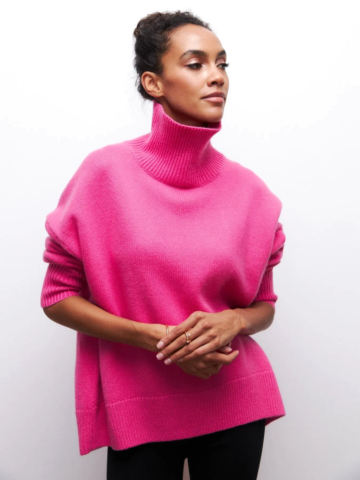 Grace | Women's Comfortable Knit Jumper, Warm Winter Jumper | Bella Blue