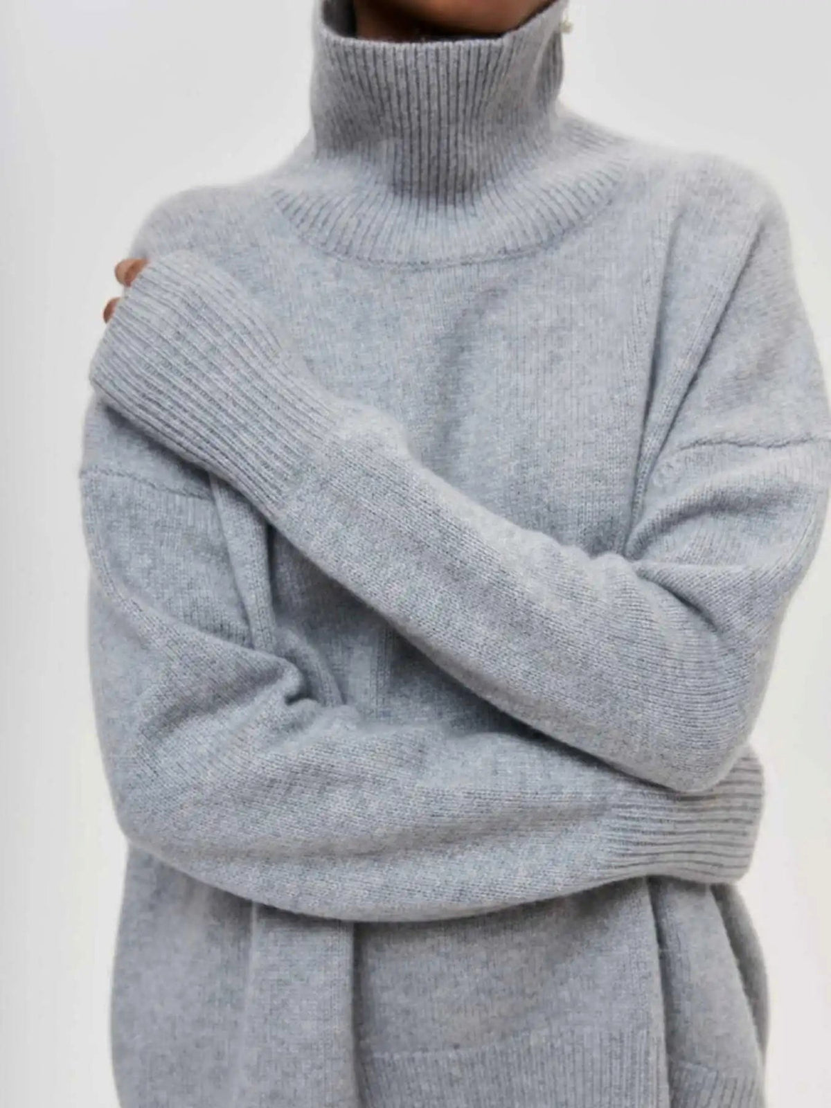 Grace | Women's Comfortable Knit Jumper, Warm Winter Jumper | Bella Blue
