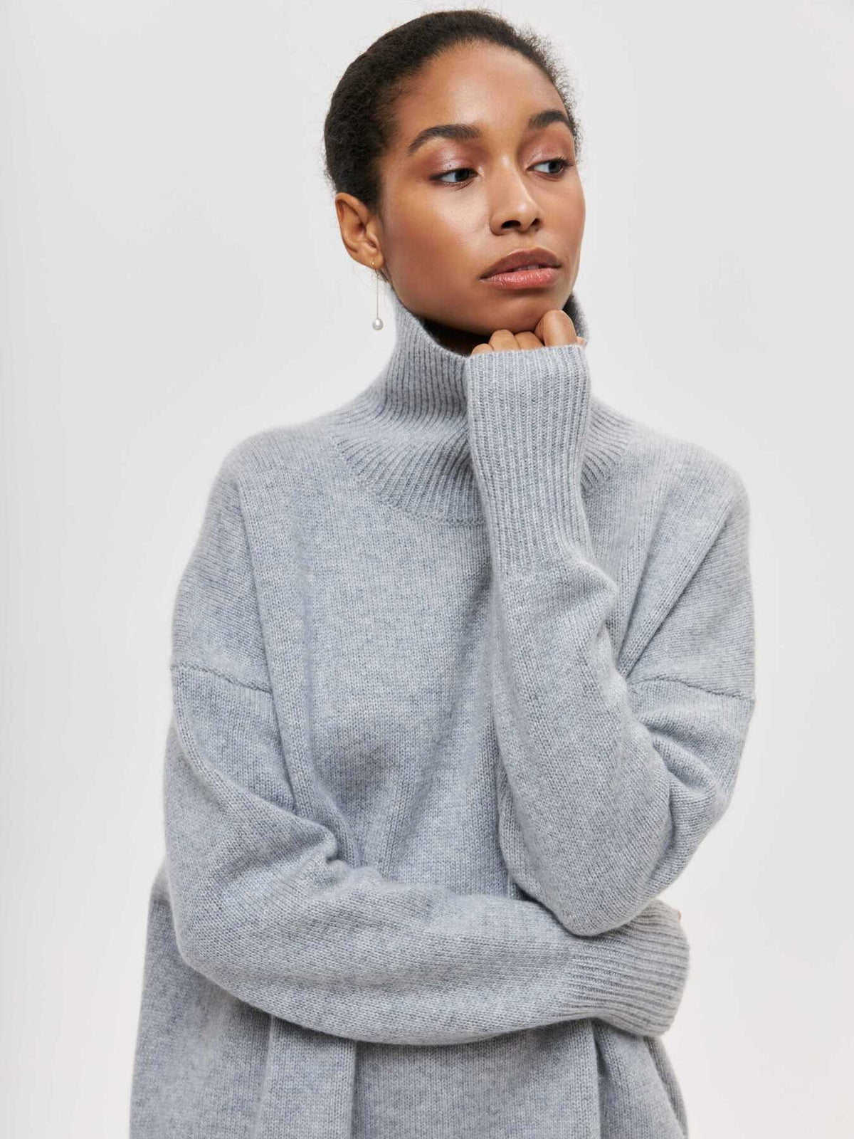 Grace | Women's Comfortable Knit Jumper, Warm Winter Jumper | Bella Blue