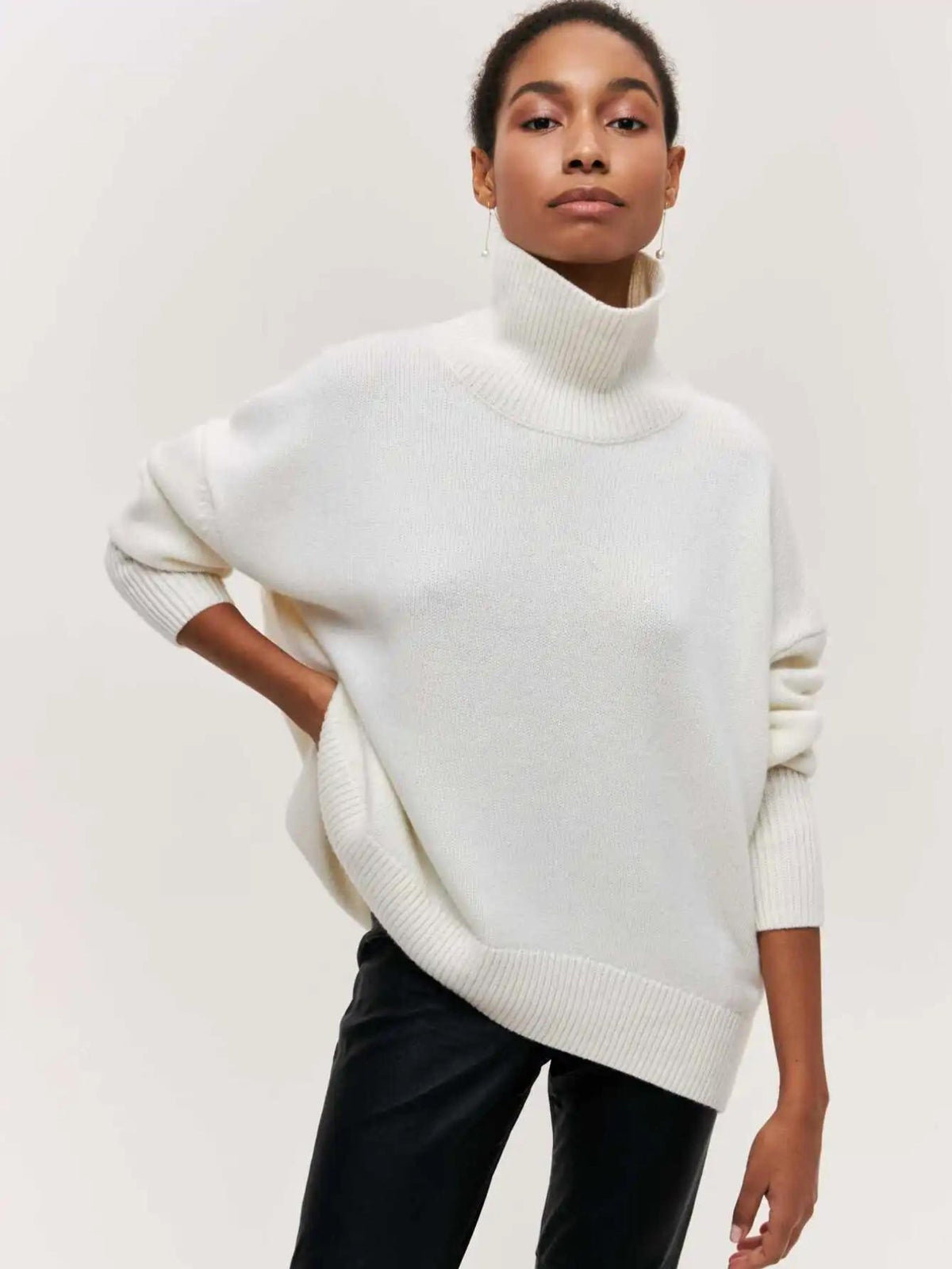 Grace | Women's Comfortable Knit Jumper, Warm Winter Jumper | Bella Blue
