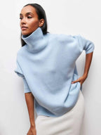 Grace | Women's Comfortable Knit Jumper, Warm Winter Jumper | Bella Blue