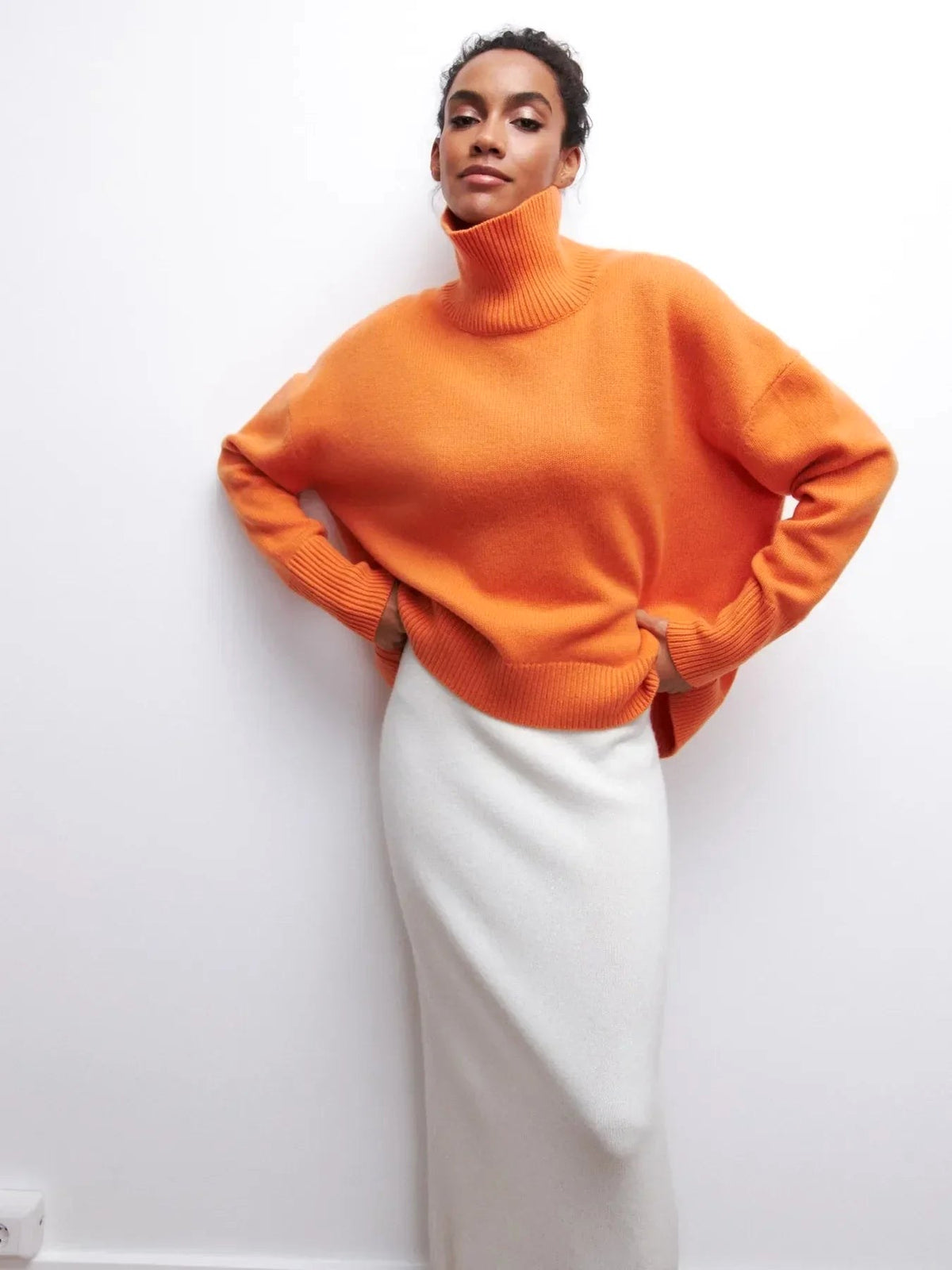 Grace | Women's Comfortable Knit Jumper, Warm Winter Jumper | Bella Blue