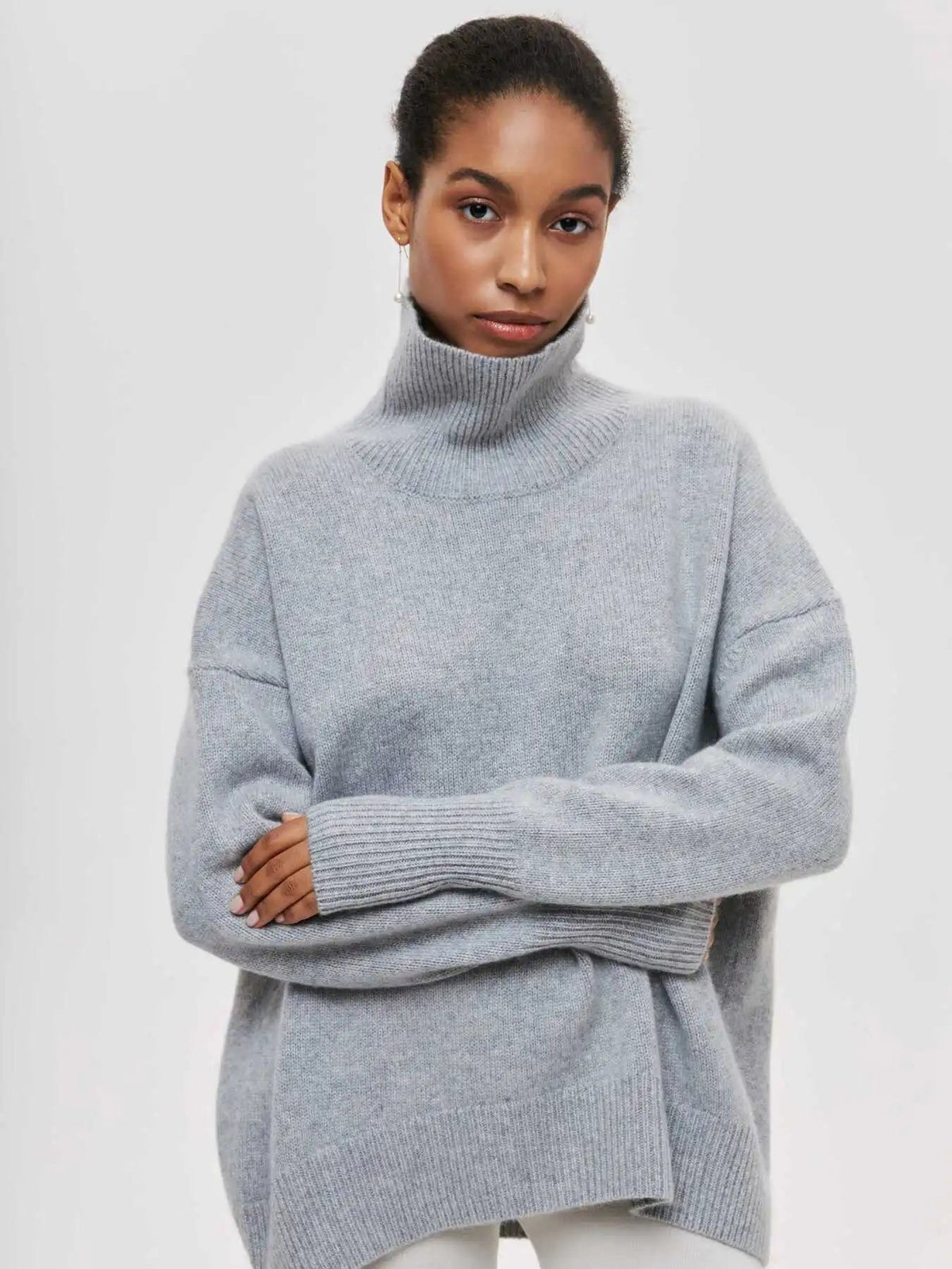 Grace | Women's Comfortable Knit Jumper, Warm Winter Jumper | Bella Blue