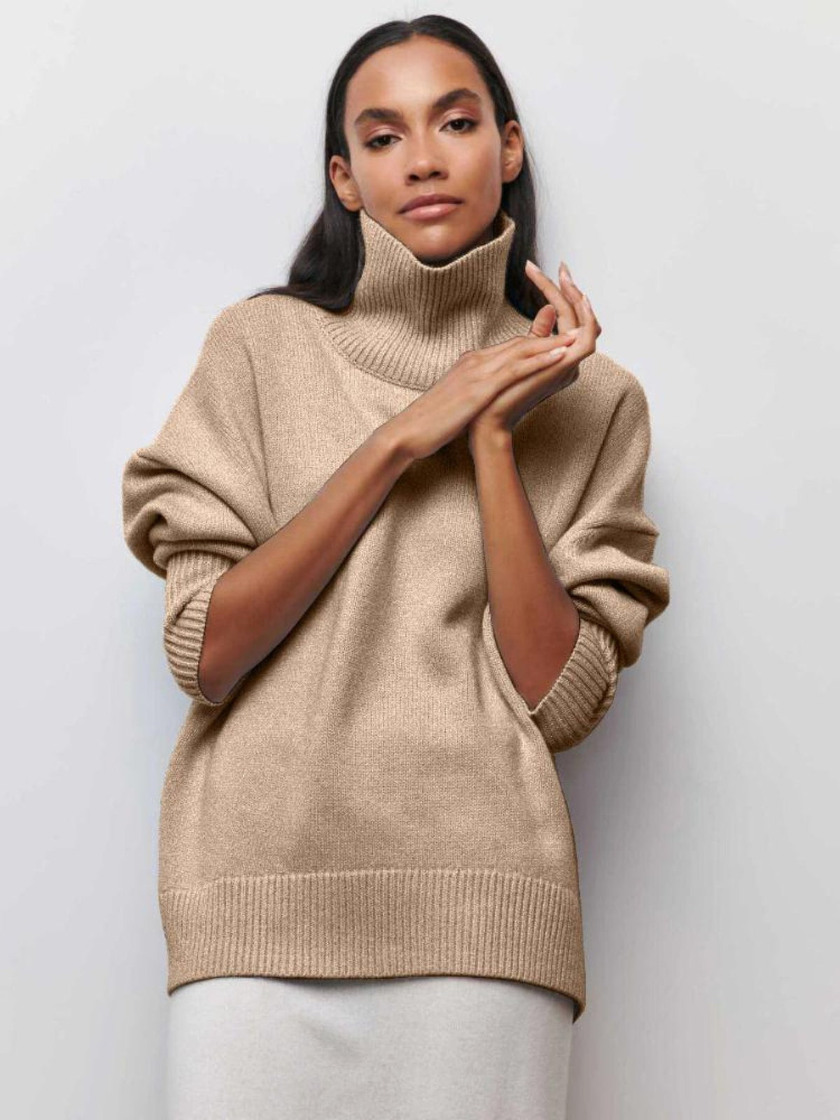 Grace | Women's Comfortable Knit Jumper, Warm Winter Jumper | Bella Blue