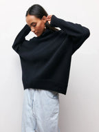 Grace | Women's Comfortable Knit Jumper, Warm Winter Jumper | Bella Blue