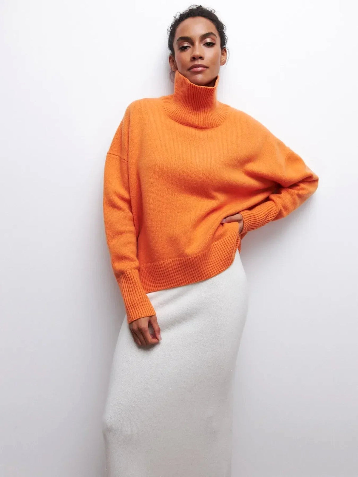 Grace | Women's Comfortable Knit Jumper, Warm Winter Jumper | Bella Blue