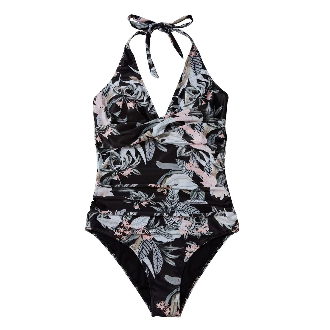 Grace | Women's High-Waist Bikini Set with Push-Up Support - Paars
