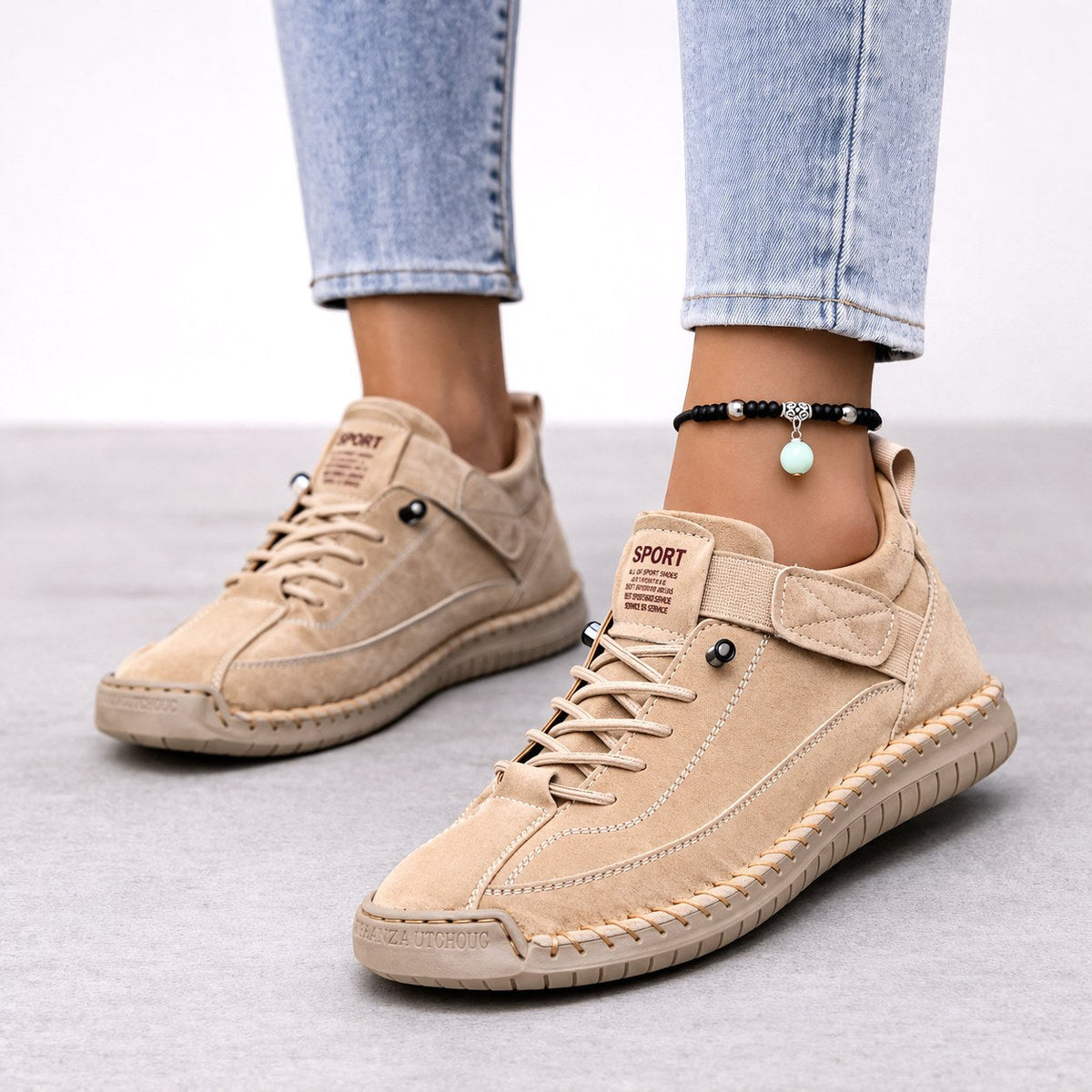 Grace | Women's Orthopaedic Comfort Trainers, Supportive Everyday Trainers | Bella Blue