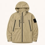 Graham | Men's Lightweight Waterproof Hooded Rain Jacket, Windproof Autumn Jacket | Bella Blue