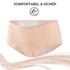 Hannah | Women's Leak-Protection Briefs with Comfort Technology, Discreet Protective Briefs | Bella Blue | Beige