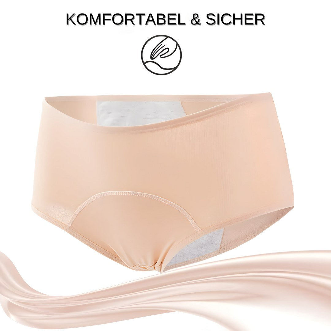 Hannah | Women's Leak-Protection Briefs with Comfort Technology, Discreet Protective Briefs | Bella Blue | Beige