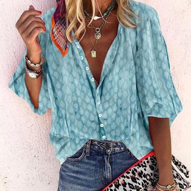 Harper | Women's Lightweight Casual Summer Blouse - image 2