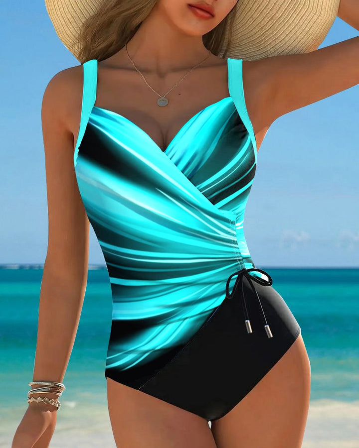 Harper | Women's One-Piece Swimsuit with Lace-Up Details - image 10