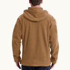 Harrison | Men's Warm Tactical Fleece Jacket, Hooded Outdoor Jacket | Bella Blue
