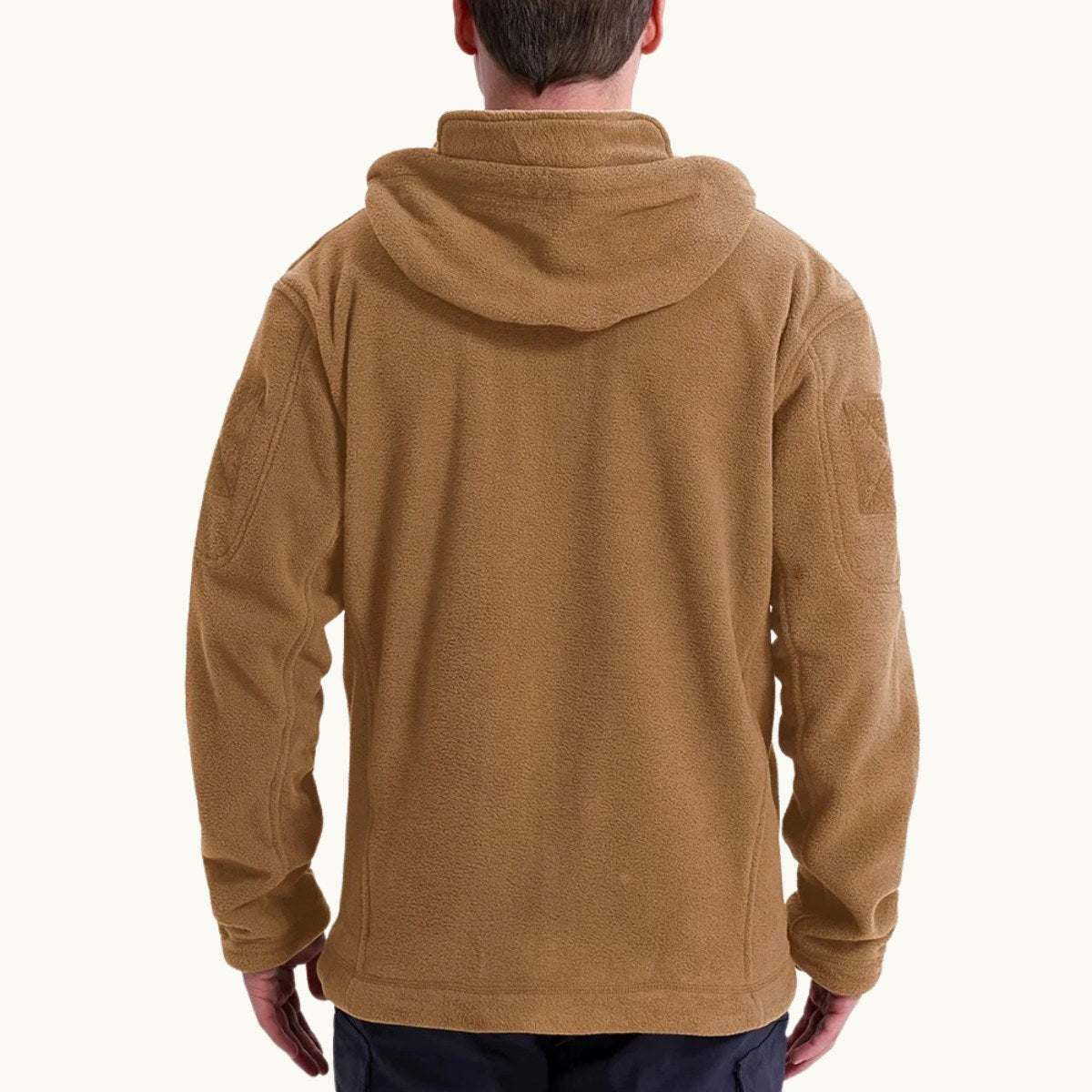 Harrison | Men's Warm Tactical Fleece Jacket, Hooded Outdoor Jacket | Bella Blue