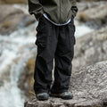 Harry | Men's Waterproof Cargo Trousers, Loose-Fit Technical Walking Trousers | Bella Blue