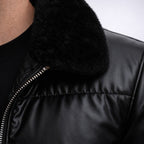 Hartmut | Men's Quilted Jacket with Hood, Lightweight Autumn Jacket | Bella Blue
