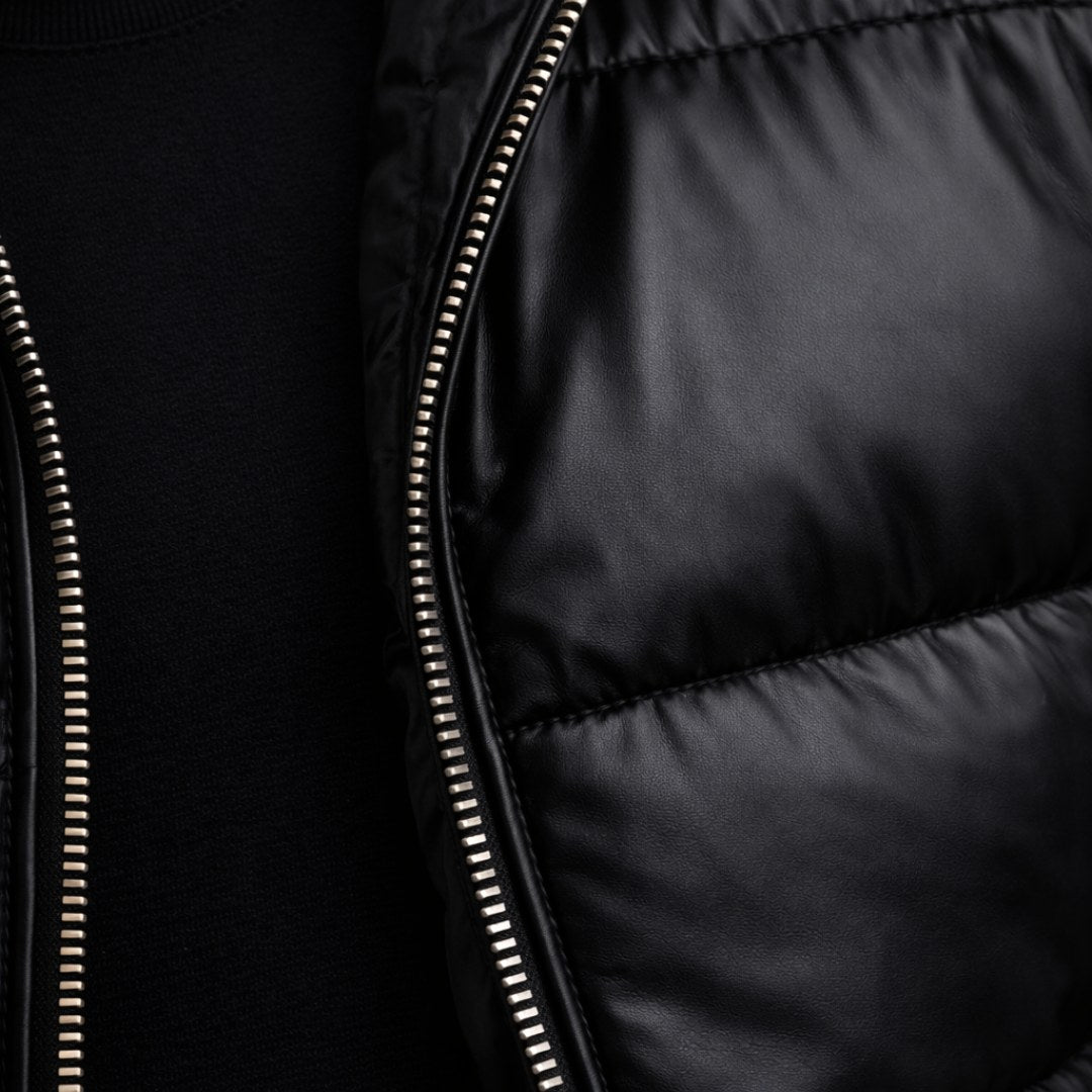 Hartmut | Men's Quilted Jacket with Hood, Lightweight Autumn Jacket | Bella Blue