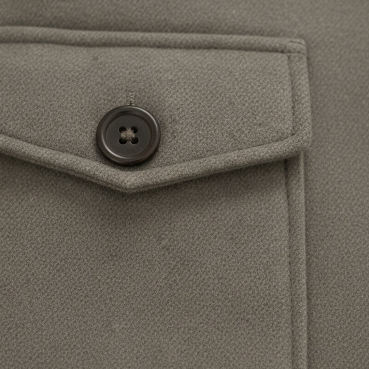 Hayes | Men's Tailored Wool Overcoat, Smart Wool Coat | Bella Blue