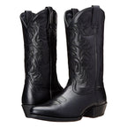 Hazel | Women's Timeless Cowboy Boots, Classic Western Ankle Boots | Bella Blue