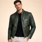 Henrik | Men's Jacket with Modern Design, Elegant Jacket for Every Occasion | Bella Blue | Bordeaux
