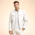 Henrik | Men's Jacket with Modern Design, Elegant Jacket for Every Occasion | Bella Blue | Black