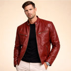 Henrik | Men's Jacket with Modern Design, Elegant Jacket for Every Occasion | Bella Blue | Black
