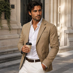 Holden | Men's Tailored Casual Jacket, Smart Business Casual Jacket | Bella Blue