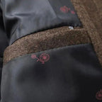 Hudson | Men's Premium Wool Overcoat, Tailored Winter Coat | Bella Blue
