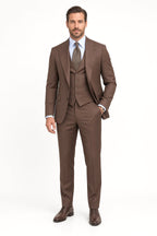 Hugo | Men's Three-Piece Formal Suit, Classic Tailored Suit | Bella Blue
