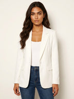 Imogen | Women's Tailored Blazer, Fitted Smart Jacket | Bella Blue | Rood