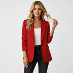 Imogen | Women's Tailored Blazer, Fitted Smart Jacket | Bella Blue
