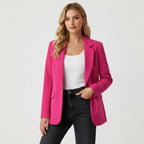 Imogen | Women's Tailored Blazer, Fitted Smart Jacket | Bella Blue