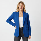 Imogen | Women's Tailored Blazer, Fitted Smart Jacket | Bella Blue