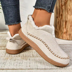 Iris | Women's Orthopedic Ankle Boots, Waterproof Leather Ankle Boots | Bella Blue | Beige
