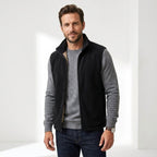 Jared | Men's Insulated Fleece Gilet, Warm Layering Gilet | Bella Blue