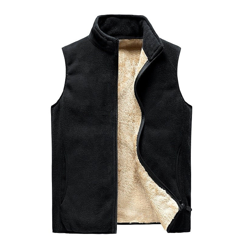 Jared | Men's Insulated Fleece Gilet, Warm Layering Gilet | Bella Blue
