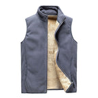 Jared | Men's Insulated Fleece Gilet, Warm Layering Gilet | Bella Blue