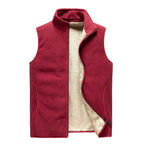Jared | Men's Insulated Fleece Gilet, Warm Layering Gilet | Bella Blue