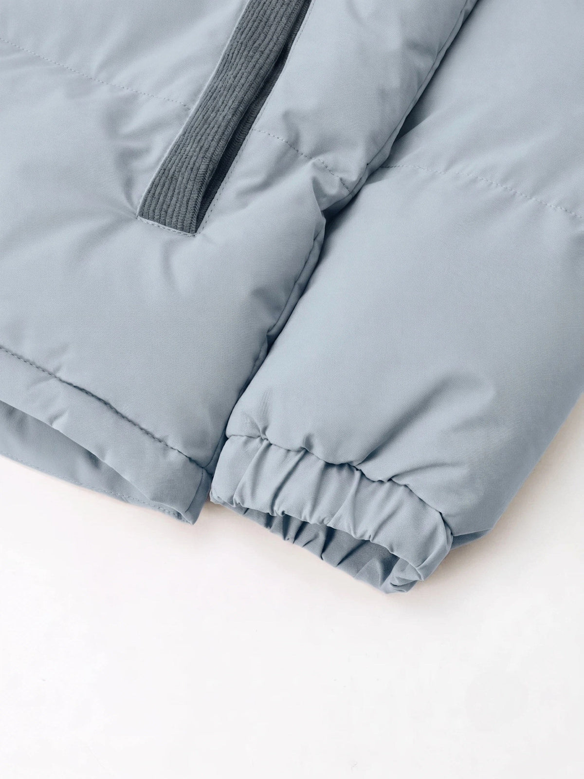 Jared | Men's Oversized Padded Puffer Jacket, Hooded Winter Coat | Bella Blue