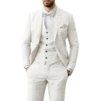 Johannes | Men's Three-Piece Suit in Royal Blue, Wedding Suit | Bella Blue | Light Blue