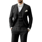 Johannes | Men's Three-Piece Suit in Royal Blue, Wedding Suit | Bella Blue | Light Blue