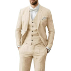 Johannes | Men's Three-Piece Suit in Royal Blue, Wedding Suit | Bella Blue | Light Blue