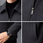Jordan | Men's Wool Jacket, Tailored Autumn Jacket | Bella Blue